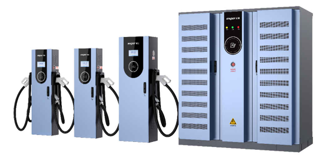 新彩官网直流集群充电堆600/720kW